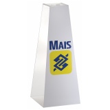 urna de pirâmide personalizada Manaus